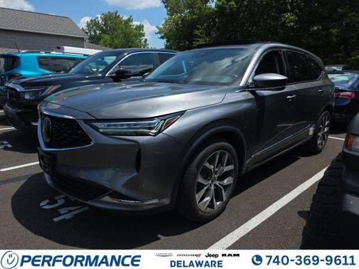 Liquid Carbon Metallic 2023 Acura MDX Technology