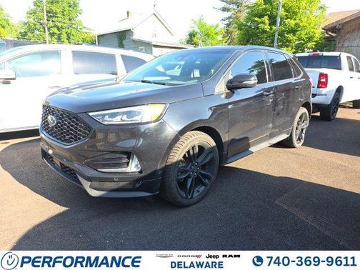 Agate Black 2020 Ford Edge ST