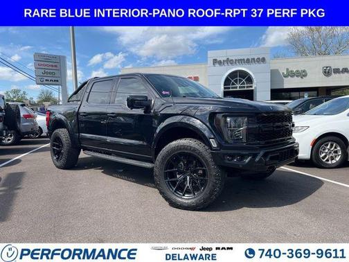 Agate Black Metallic 2022 Ford F-150 Raptor