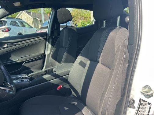 Platinum White Pearl 2021 Honda Civic EX