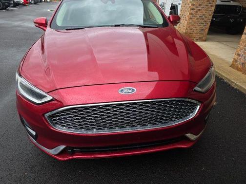 Ruby Red Metallic Tinted Clearcoat 2019 Ford Fusion Hybrid Titanium