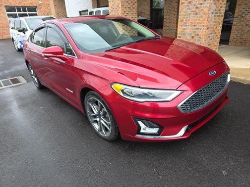 Ruby Red Metallic Tinted Clearcoat 2019 Ford Fusion Hybrid Titanium