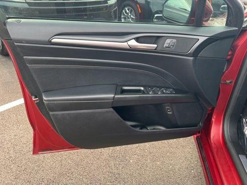 Ruby Red Metallic Tinted Clearcoat 2019 Ford Fusion Hybrid Titanium