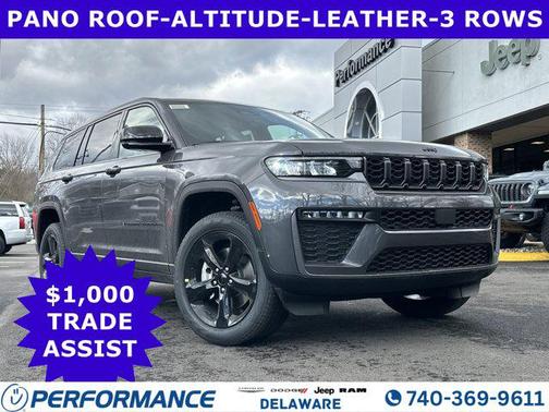 Baltic Gray Metallic Clearcoat 2026 Jeep Grand Cherokee L Limited