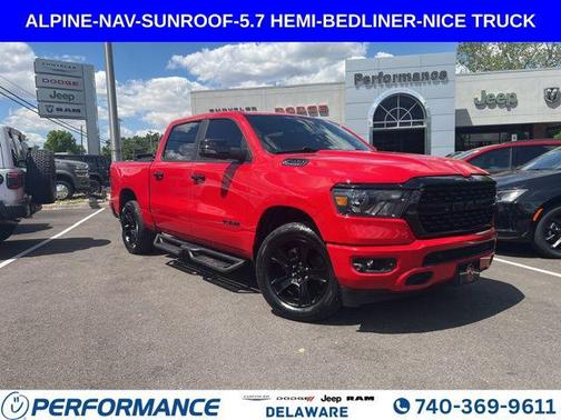Flame Red Clearcoat 2023 RAM 1500 Big Horn/Lone Star