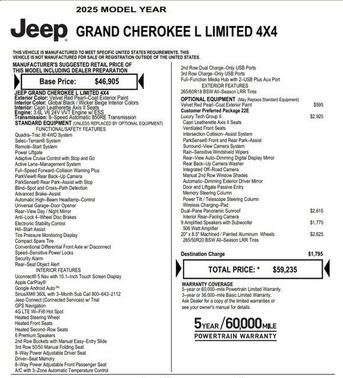 2025 Jeep Grand Cherokee L Limited