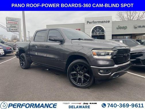 Granite Crystal Metallic Clearcoat 2023 RAM 1500 Laramie