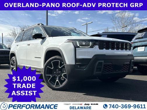 Bright White Clearcoat 2026 Jeep Cherokee Overland