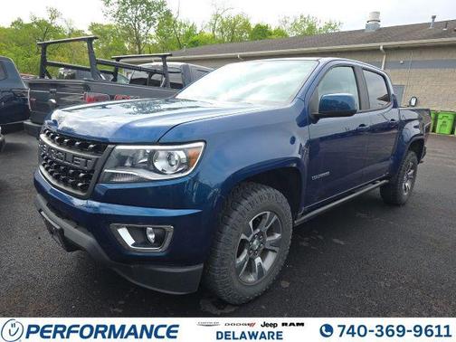 Pacific Blue Metallic 2019 Chevrolet Colorado Z71