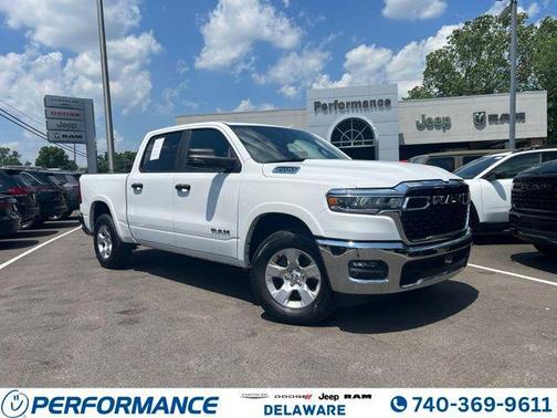 Bright White Clearcoat 2025 RAM 1500 Big Horn/Lone Star