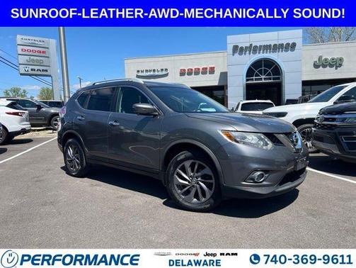 Gun Metallic 2016 Nissan Rogue SL