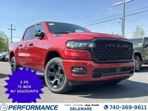 Molten Red Pearlcoat 2026 RAM 1500 Big Horn/Lone Star