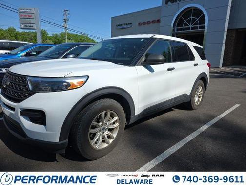 Oxford White 2021 Ford Explorer Base