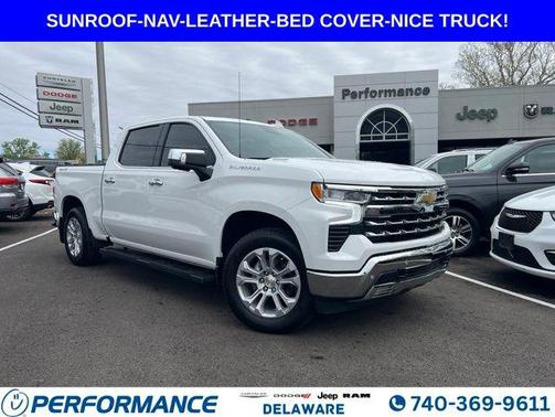 Summit White 2025 Chevrolet Silverado 1500 LTZ