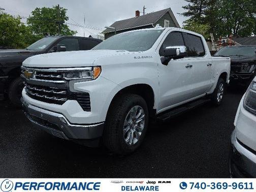 Summit White 2025 Chevrolet Silverado 1500 LTZ