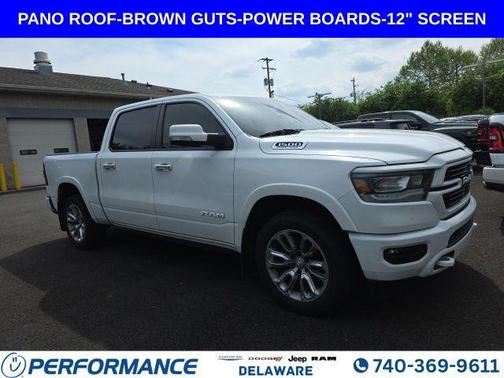Bright White Clearcoat 2022 RAM 1500 Laramie