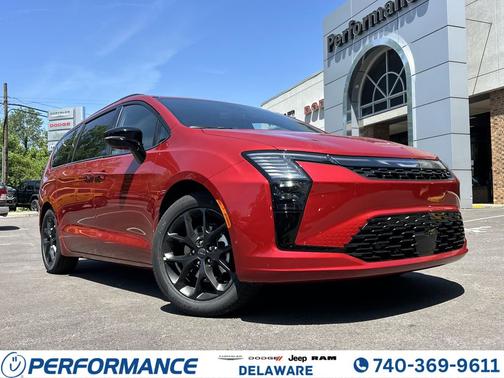 Red Hot Pearlcoat 2027 Chrysler Pacifica Limited