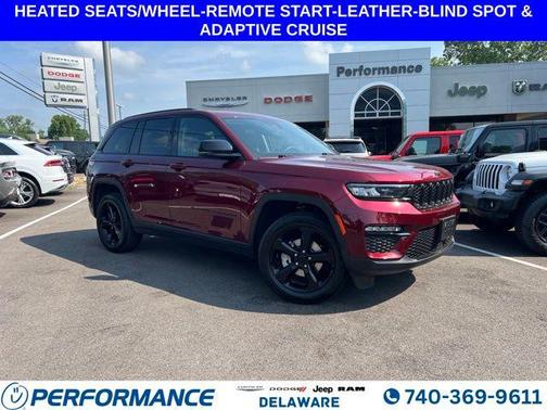 Velvet Red Pearlcoat 2023 Jeep Grand Cherokee Limited