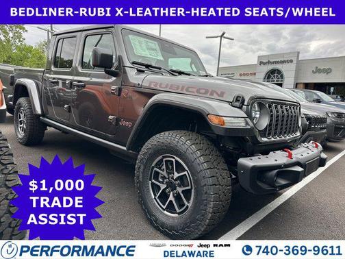 Granite Crystal Metallic Clearcoat 2026 Jeep Gladiator Rubicon