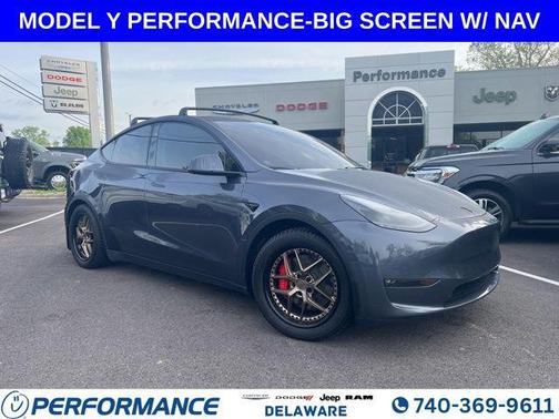 Midnight Silver Metallic 2023 Tesla Model Y Performance Dual Motor All-Wheel Drive