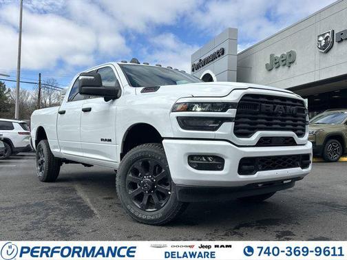 Bright White Clearcoat 2026 RAM 2500 Big Horn Crew Cab 4x4 6'4' Box