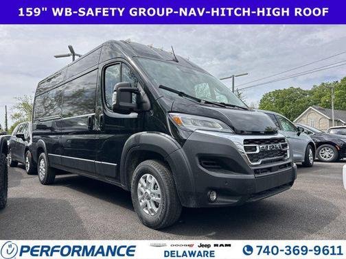 Black Clearcoat 2026 RAM ProMaster 2500 High Roof