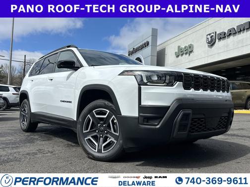 Bright White Clearcoat 2026 Jeep Cherokee Limited