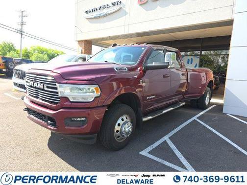 Delmonico Red Pearlcoat 2022 RAM 3500 Laramie Crew Cab 4x4 8' Box
