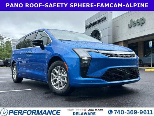 Hydro Blue Pearlcoat 2027 Chrysler Pacifica L