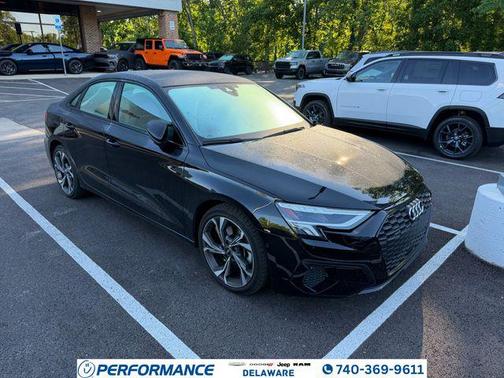 Mythos Black Metallic 2023 Audi A3 Premium
