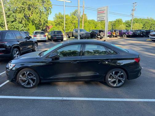 Mythos Black Metallic 2023 Audi A3 Premium