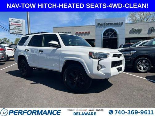 Super White 2020 Toyota 4Runner SR5 Premium