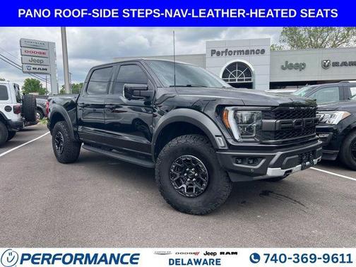 Agate Black Metallic 2023 Ford F-150 Raptor