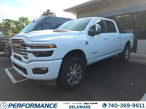 Bright White Clearcoat 2025 RAM 2500 Laramie