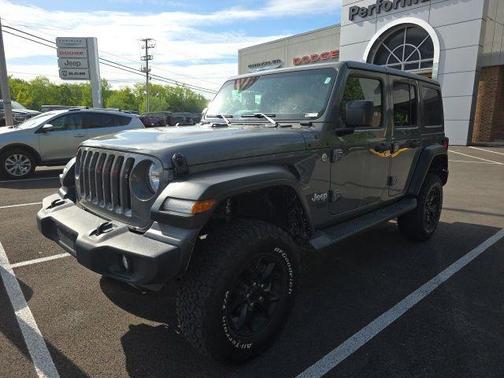 Granite Crystal Metallic Clearcoat 2019 Jeep Wrangler Unlimited Sport