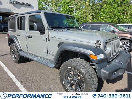 Granite Crystal Metallic Clearcoat 2019 Jeep Wrangler Unlimited Sport
