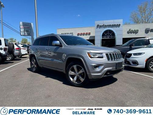 Billet Silver Metallic Clearcoat 2015 Jeep Grand Cherokee Overland