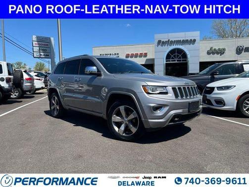 Billet Silver Metallic Clearcoat 2015 Jeep Grand Cherokee Overland