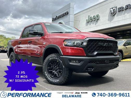 Molten Red Pearlcoat 2026 RAM 1500 Rebel