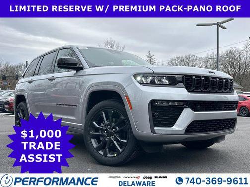 Silver Zynith 2026 Jeep Grand Cherokee Limited