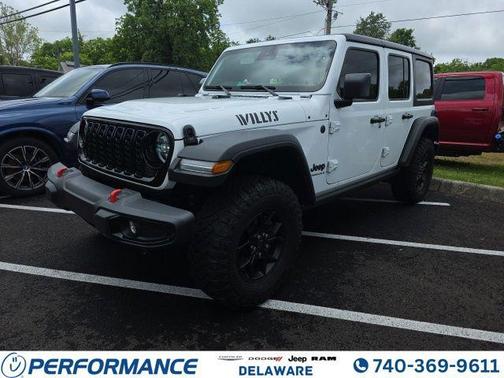 Bright White Clearcoat 2025 Jeep Wrangler Willys