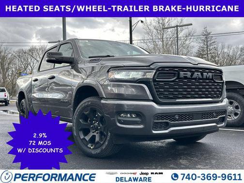 Granite Crystal Metallic Clearcoat 2026 RAM 1500 Big Horn/Lone Star