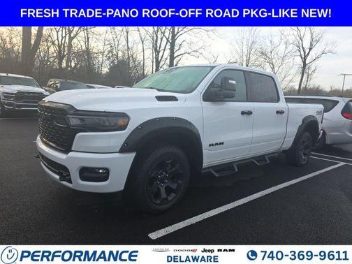 Bright White Clearcoat 2025 RAM 1500 Big Horn/Lone Star