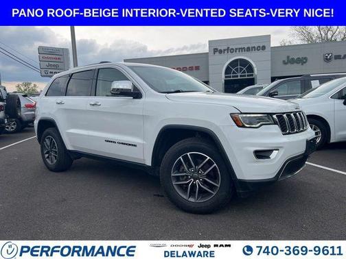 Bright White Clearcoat 2019 Jeep Grand Cherokee Limited