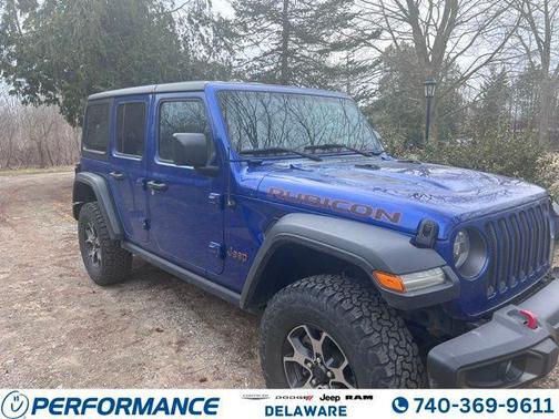 Ocean Blue Metallic Clearcoat 2018 Jeep Wrangler Unlimited Rubicon