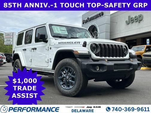 Bright White Clearcoat 2026 Jeep Wrangler 85th Anniversary