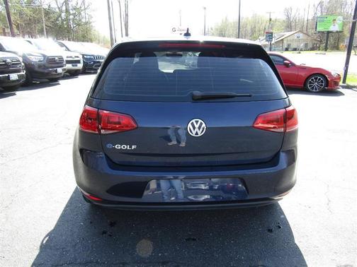 Night Blue Metallic 2016 Volkswagen e-Golf SEL Premium