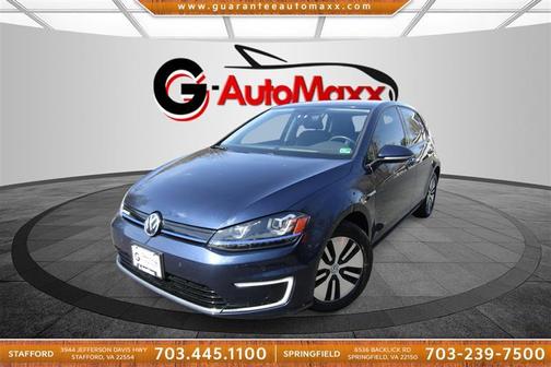 Night Blue Metallic 2016 Volkswagen e-Golf SEL Premium
