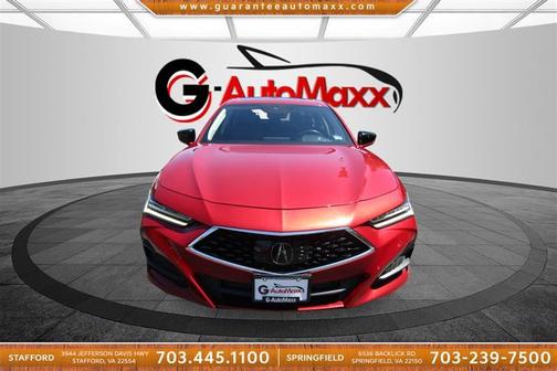 Performance Red Pearl 2021 Acura TLX Technology