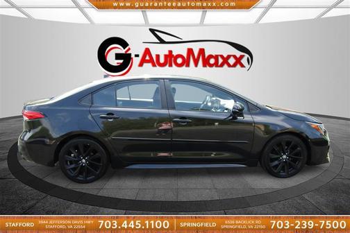 Black Sand Pearl 2021 Toyota Corolla SE